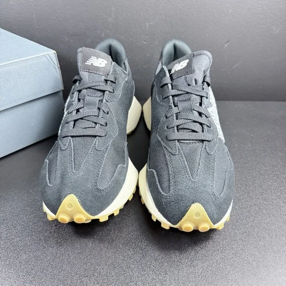 New Balance 327 Black Gum Leopard Cheetah Womens 11.5 Sneaker Animal Print Shoes - Picture 6 of 16